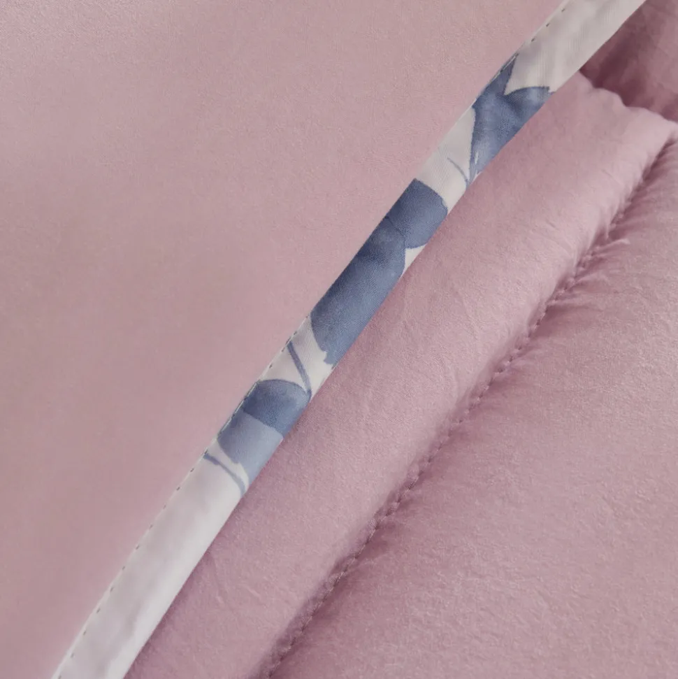 Karaca Leaf Multicolor Doppelbett Komforter Set 200x200+2x50x70