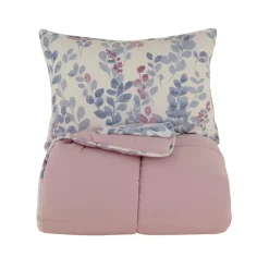 Karaca Leaf Multicolor Doppelbett Komforter Set 200x200+2x50x70