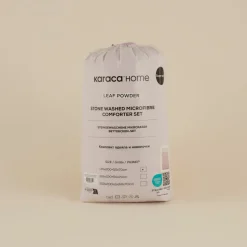 Karaca Leaf Multicolor Doppelbett Komforter Set 200x200+2x50x70