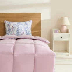 Karaca Leaf Multicolor Einzel Comforter Set 135x200+50x70 Inhalt: 12% Nylon, 88% Polyester Innenfüllung: 100% Polyester Maße: 135 x 200 cm + 50x70 cm