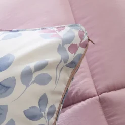 Karaca Leaf Multicolor Einzel Comforter Set 135x200+50x70 Inhalt: 12% Nylon, 88% Polyester Innenfüllung: 100% Polyester Maße: 135 x 200 cm + 50x70 cm