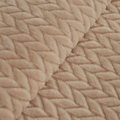 Karaca Leaves Ecru Doppelbettdecke 200x220