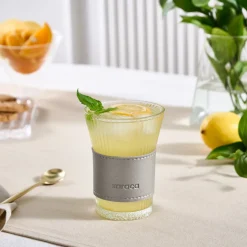 Karaca Leder Cool Touch Latte Bardağı 210 ml Platin