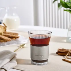 Karaca Leder Cool Touch Latte Bardağı 210 ml Platin