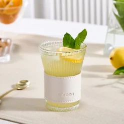 Karaca Leder Cool Touch Latte Glas 210 Ml Perlmutt