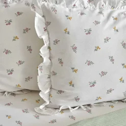 Karaca Lidya Bettwäsche-Set aus 100 % Baumwolle, Doppelbett, Grün