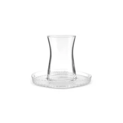 Karaca Lily Glasuntertasse, 12 cm, Transparent