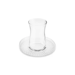 Karaca Lily Glasuntertasse, 12 cm, Transparent