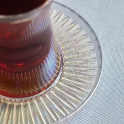 Karaca Lily 12-teiliges Türkisches Teeset für 6 Personen, 170 ml, Luster