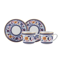 Karaca Linden-Kaffeetassen-Set, 2 Personen, 80 ml