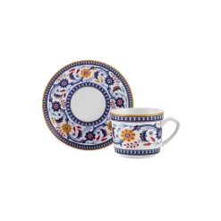 Karaca Linden-Kaffeetassen-Set, 2 Personen, 80 ml
