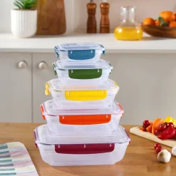 Karaca Locker Save 5-teiliges Aufbewahrungsdosen-Set