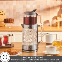 Karaca Luma Glas-Teemaschine