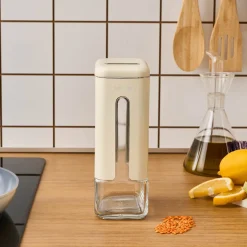 Karaca Luminous, Vorratsglas, 1210ML, Creme