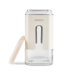 Karaca Luminous, Vorratsglas, 750ML, Creme