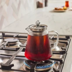 Karaca Lumira Borosilikat Glas Teekanne, 1200 Ml