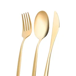 Karaca Lızbon Gold 6-Personen 30-teiliges Besteckset