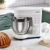 Karaca Maestrochef Stella Küchenmaschine Weiß 1500W 5L