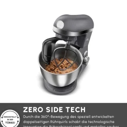 Karaca Mastermaid Chef Pro Doppelgriff Standmixer Space Grau, 5L, 1500W