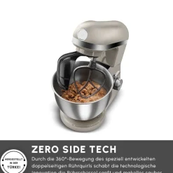 Karaca Mastermaid Chef Pro Doppelarm Küchenchef Ikonisch Beige, 5L, 1500 W