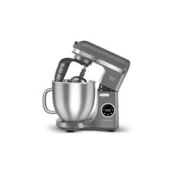 Karaca Mastermaid Chef Ultra D2000W Küchenmaschine mit Digitaldisplay Galaxy Grey 7L