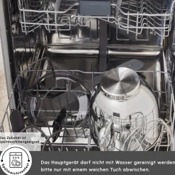 Karaca Mastermaid Chef Ultra D2000W Küchenmaschine mit Digitaldisplay Galaxy Grey 7L