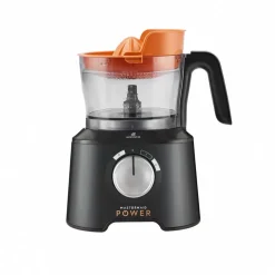 Karaca Mastermaid Power Max 11 in 1 Küchenroboter Glänzend Schwarz, 2500W