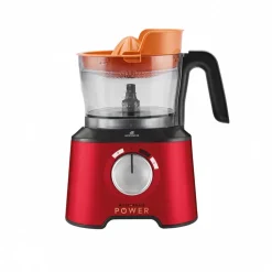 Karaca Mastermaid Power Max 11 in 1 Küchenroboter Imperial Rot 2500 W