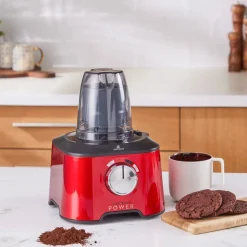 Karaca Mastermaid Power Max 11 in 1 Küchenroboter Imperial Rot 2500 W