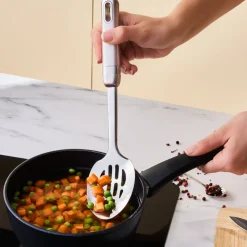 Karaca Mastermaid Rillen Servierlöffel Rosegold