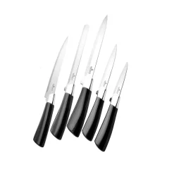 Karaca Mastersharp Messerset, Black