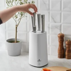 Karaca Meister Sterilisator Messerset Weiß