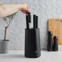 Karaca Meister Sterilisator Stand Messerset Schwarz