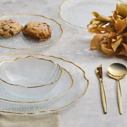 Karaca Milanda 12-teiliges Glasgeschirrset für 4 Personen