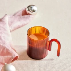 Karaca Miracle Tasse, Brauner Henkel