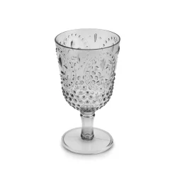 Karaca Moise Acryl Weinglas, 450 ml, Anthrazit