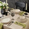 Karaca Monica 24-teiliges Geschirr Set für 6 Personen, Beige