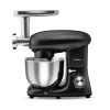 Karaca Multichef Standmixer Shiny Black Küchenchef 1900 W 5,5 l (mit Hackfleisch-/Sucuk-Wurst-/Fleischklößchenaufsatz)