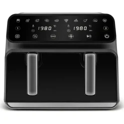 Karaca Multifry XXXL 4+4 Liter digitaler Airfryer mit zwei Kammern