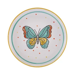 Karaca Nabi für 6 Personen Frühstücksset und Servierschalen, 26 Teilig, New Generation Bone