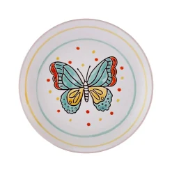 Karaca Nabi für 6 Personen Frühstücksset und Servierschalen, 26 Teilig, New Generation Bone