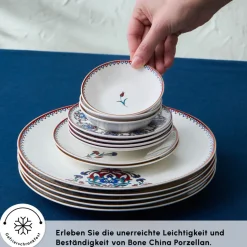 Karaca Nakkaş 26-teiliges 6-Personen Frühstücksset