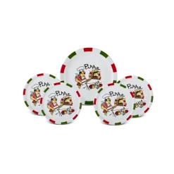 Karaca Napoly 5-teiliges 4-Personen Pizza-Set