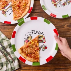 Karaca Napoly 5-teiliges 4-Personen Pizza-Set