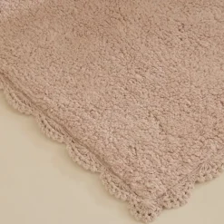 Karaca Natali Badvorleger, 60 × 100 cm, Puderrosa