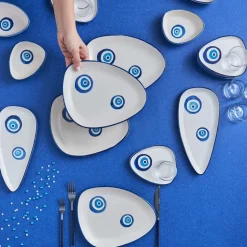 Karaca Nazar 24-teiliges Frühstücks-/Servier-Set für 6 Personen