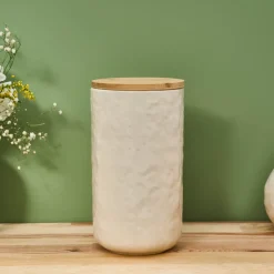 Karaca Nebula Vorratsdose, 18 cm, Beige