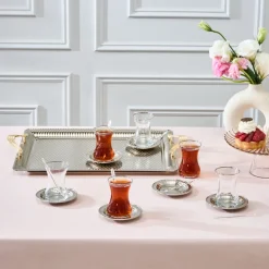 Karaca Nehir 19-teiliges Teeservice