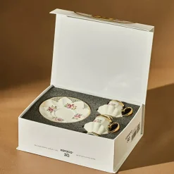 Karaca Nermin 2-teiliges Kaffeetassenset für 2 Personen, 85 ml