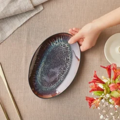 Karaca New Black Galactic 24 cm Servierplatte